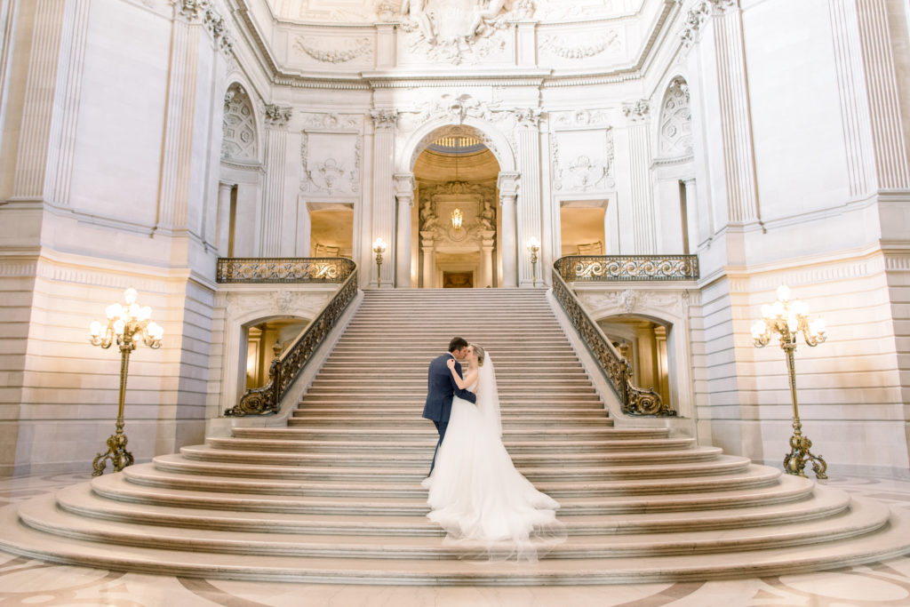 How-to-get-married-at-San-Francisco-City-Hall-Elopement-Wedding-Micro-Wedding-Intimate-Wedding-grand-staircase