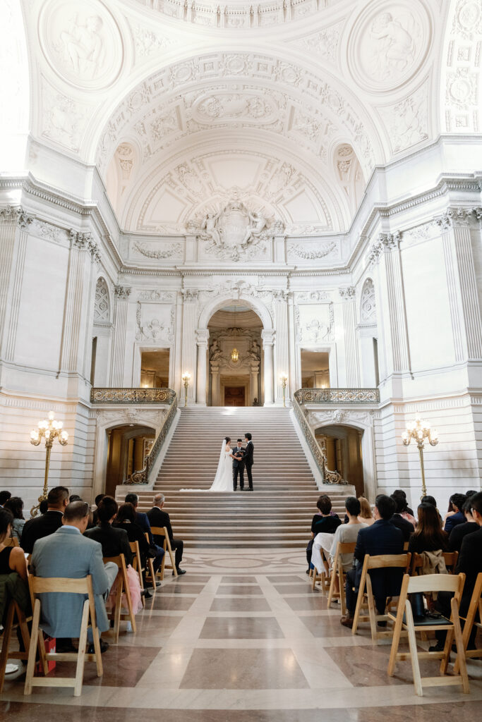 san francisco city hall saturday Two-hour Wedding buy out ceremony 