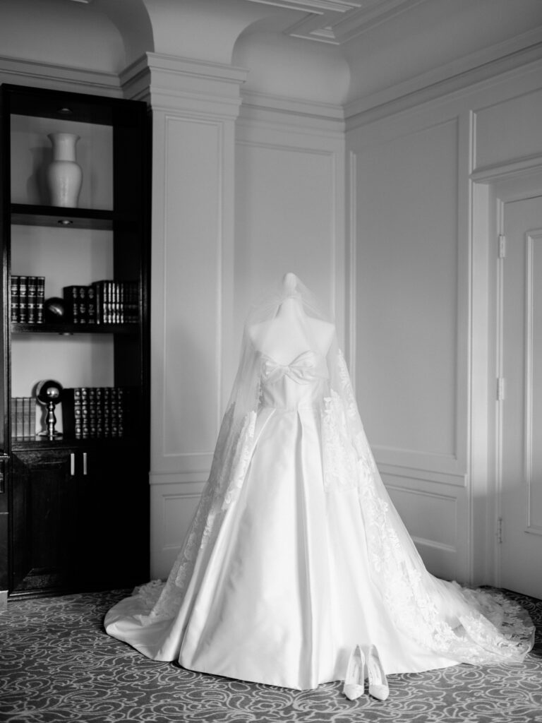 getting ready at the Fairmont San Francisco on Nob Hill with panoramic city views