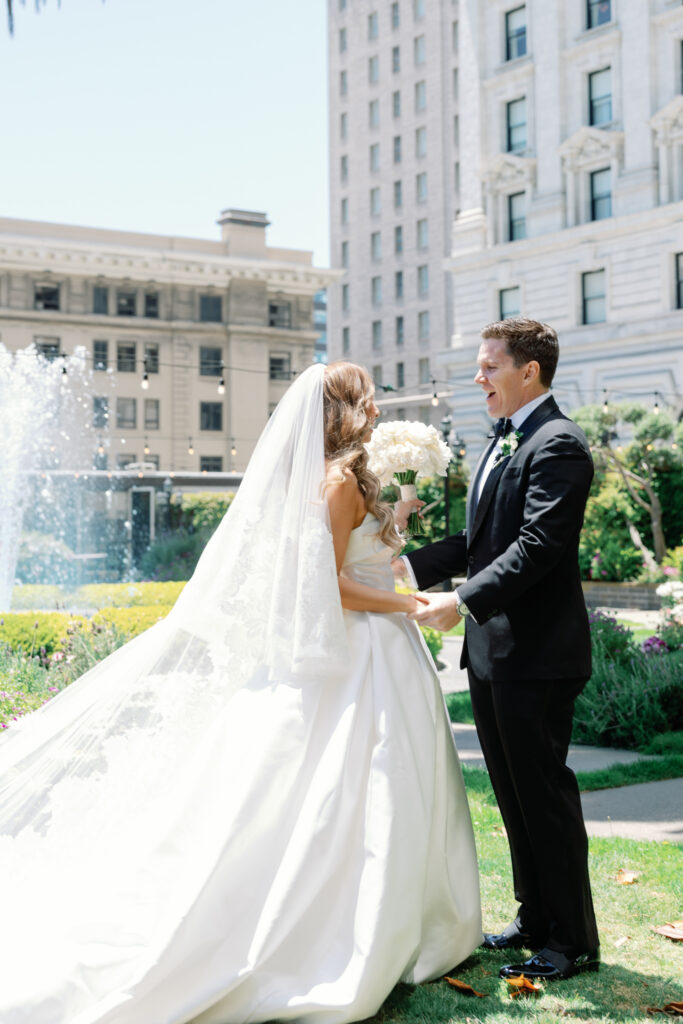 san francisco fairmont hotel rooftop garden penthouse wedding