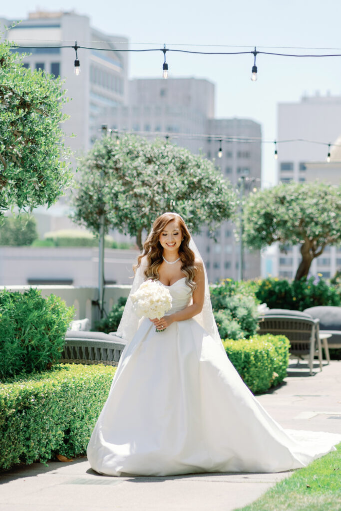 san francisco fairmont hotel rooftop garden penthouse wedding