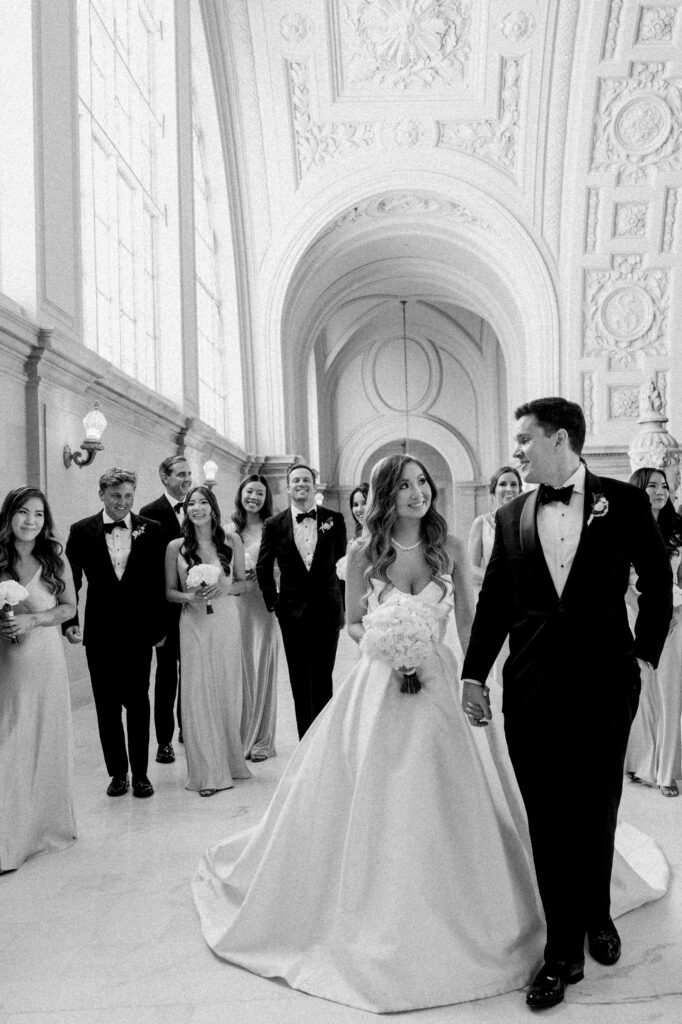 san francisco city hall wedding reception