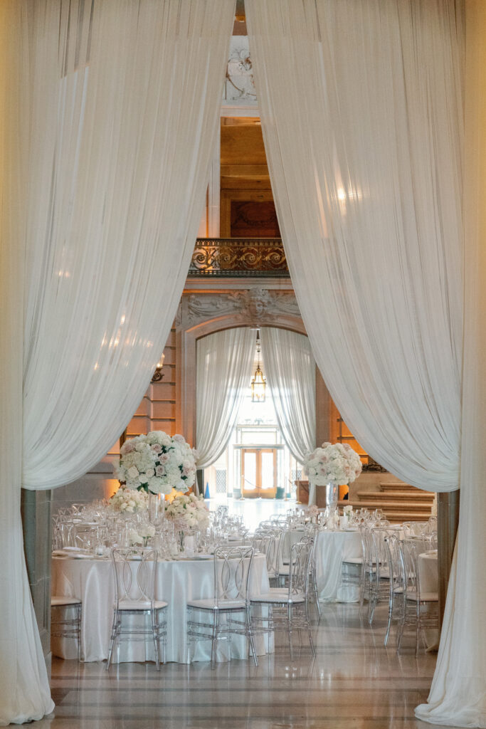 san francisco city hall wedding reception