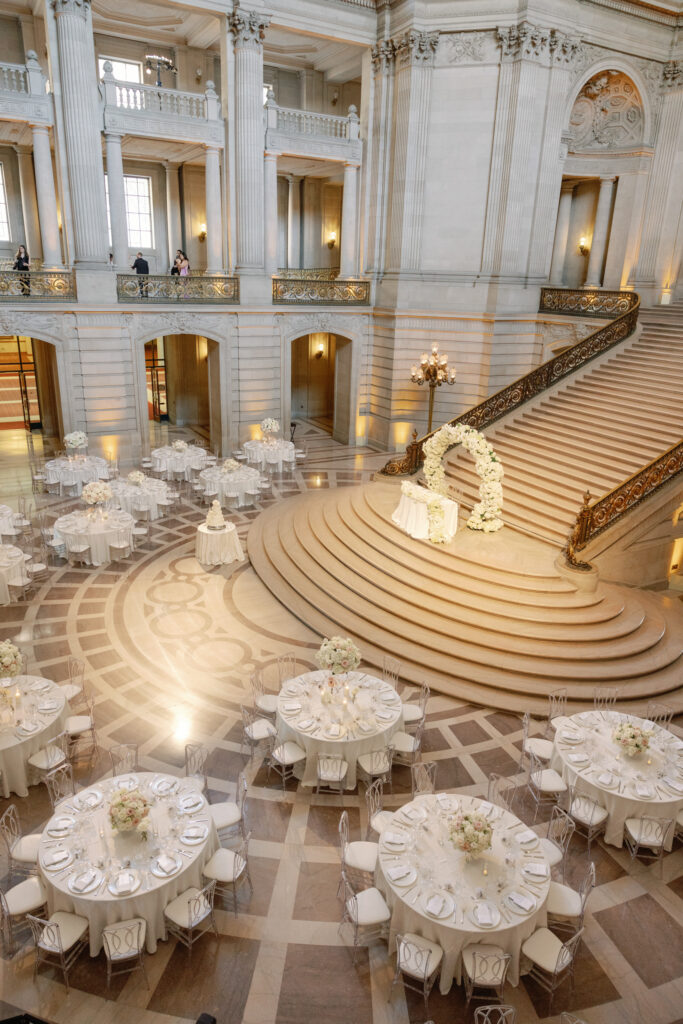 san francisco city hall wedding reception