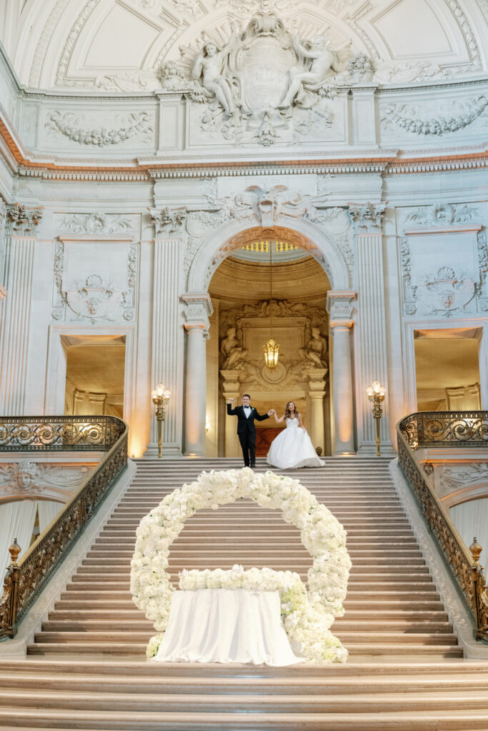 san francisco city hall wedding reception