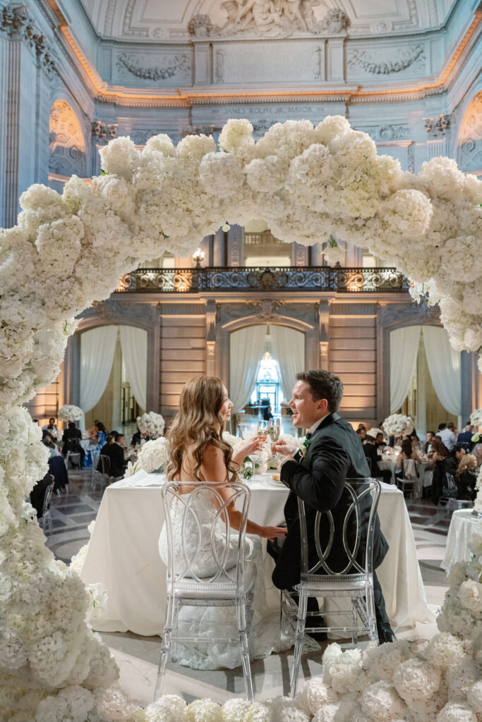 san francisco city hall wedding reception