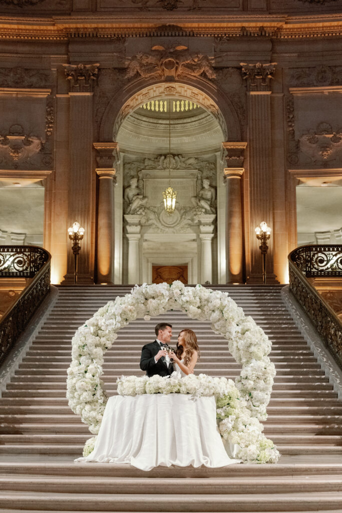 san francisco city hall wedding reception
