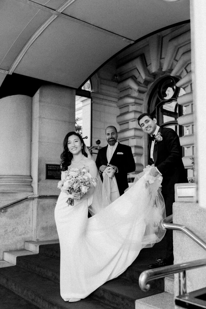 SF Fairmont Hotel Wedding nob hill