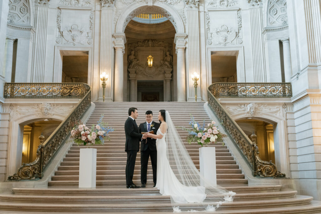 San Francisco City Hall wedding ceremony