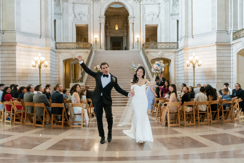 San Francisco City Hall wedding ceremony