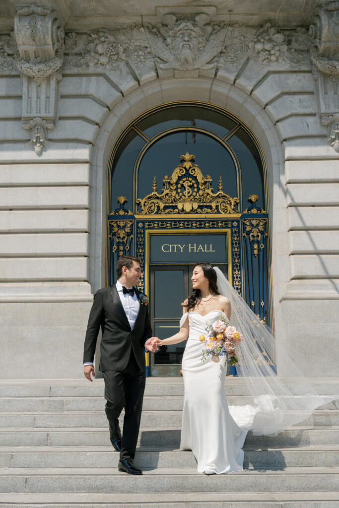 San Francisco City Hall wedding ceremony