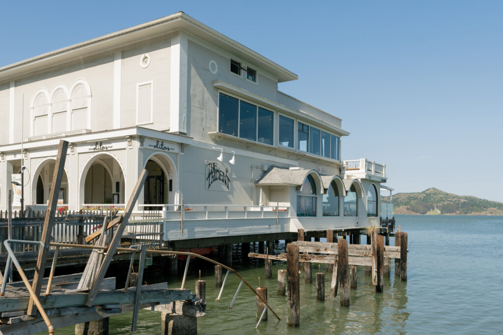 Sausalito waterfront reception