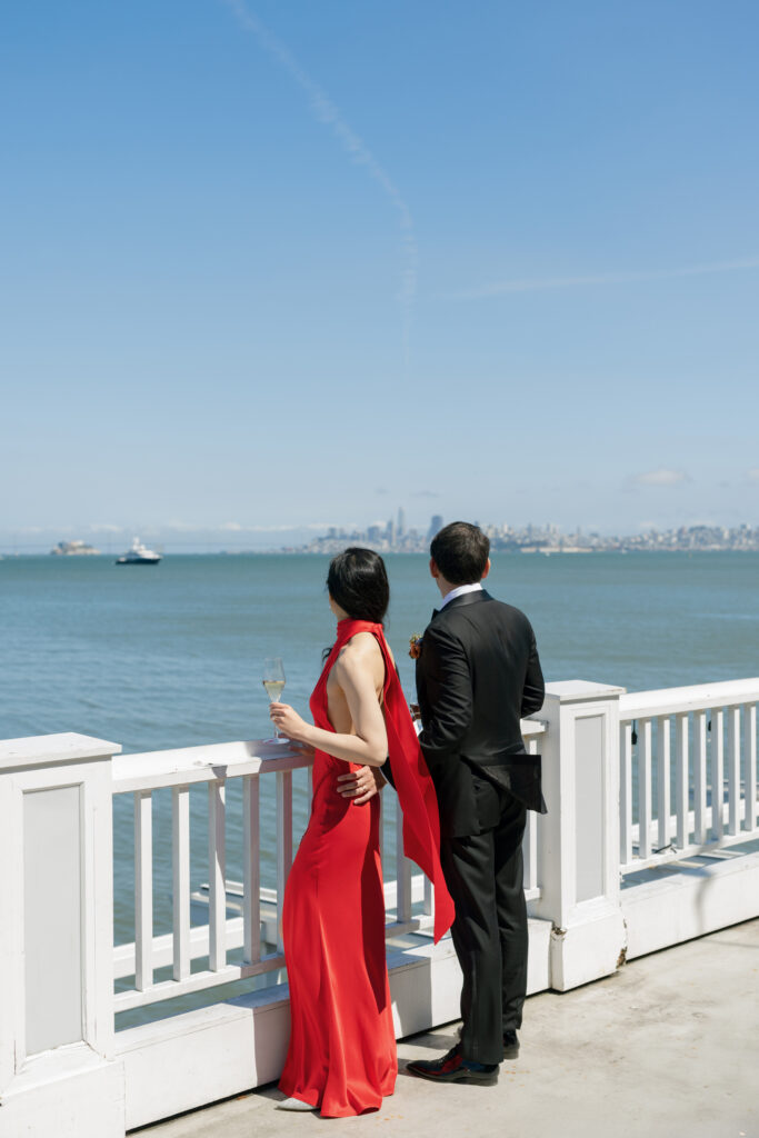 Sausalito waterfront reception